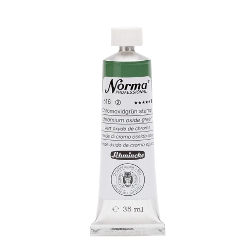 Norma oil paint 35 ml chrome oxide green dull (g.p. 1L= 315,71€)